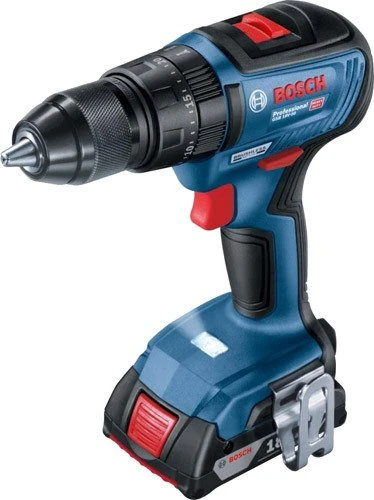 BOSCH GSB 18V-50 Çift Akülü Darbeli Vidalama 18V 2.0 Ah ürün görseli 1