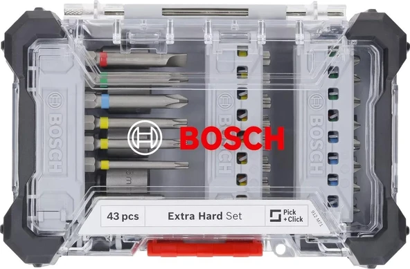 BOSCH Vidalama Ucu Seti 43 Parça - Resim 2