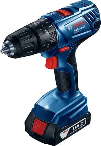 BOSCH GSR 180-Li Çift Akülü Vidalama Makinesi 18V 2.0 Ah ürün görseli 1