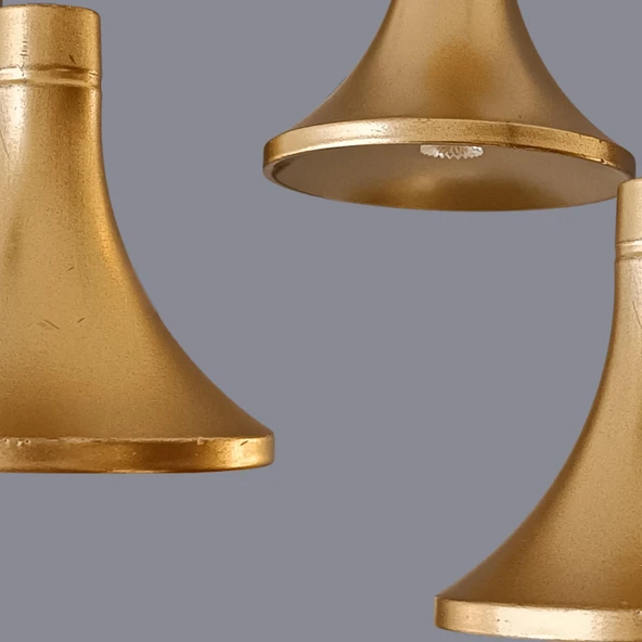 Eclissa Beşli Gold Sarkıt - Resim 3