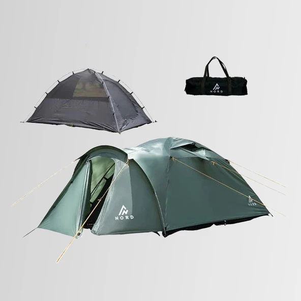 Orcamp OUT-3020 Nord Çantalı 4 Kişilik Kamp Çadırı ürün görseli 1