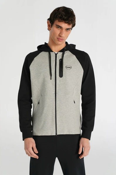 HUMMEL ERKEK FERMUARLI HOODIE NOVA ZIP HOODIE 980343 ürün görseli 1