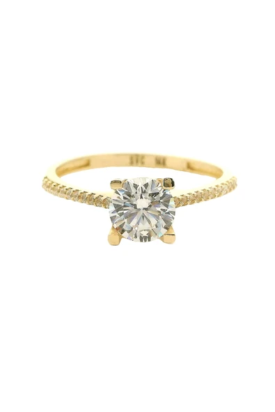 Cigold Tektaş Yüzük 14 Ayar Altın 1.70 Gr OA-C11901029197 ürün görseli 1