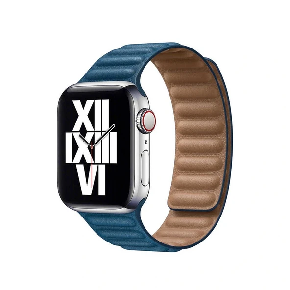 ​​​Watch Ultra 49mm Kordon KRD-34 Deri Strap Kayış ürün görseli 1