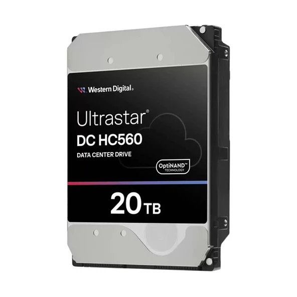 WD 20TB  ULTRASTAR DC HC560 WUH722020BLE6L4 512MB 7200RPM ENTERPRISE SAS DİSK ürün görseli 1
