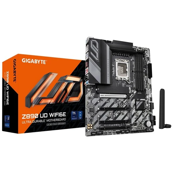 GIGABYTE Z890 UD WIFI6E DDR5 HDMI-DP PCIE 5.0 1851P ATX ürün görseli 1