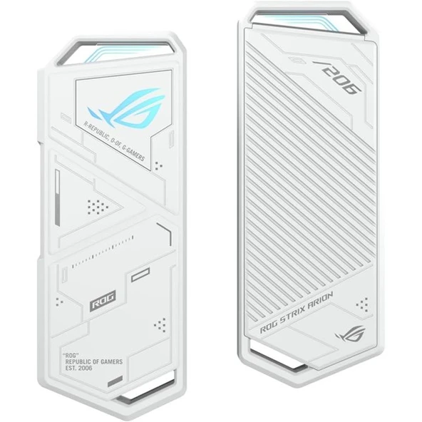 ASUS ROG STRIX ARION M2 NVME DİSK KUTUSU BEYAZ ürün görseli 1