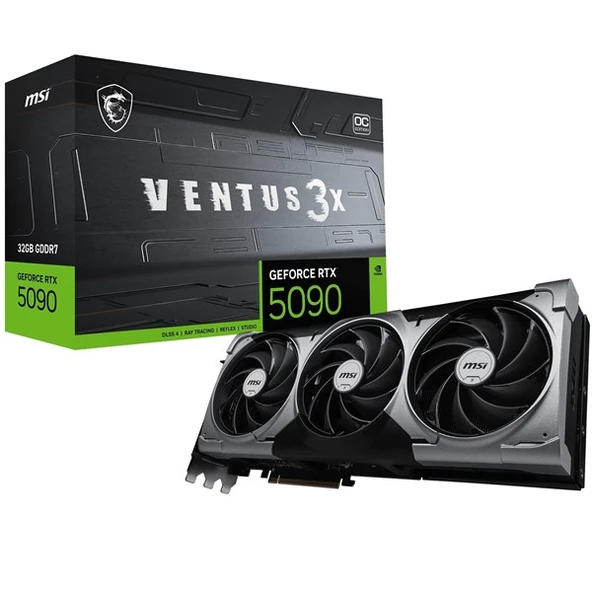 MSI RTX5090 32GB GAMING TRIO OC 16G GDDR7 512bit HDMI DP PCIe 5.0 ürün görseli 1