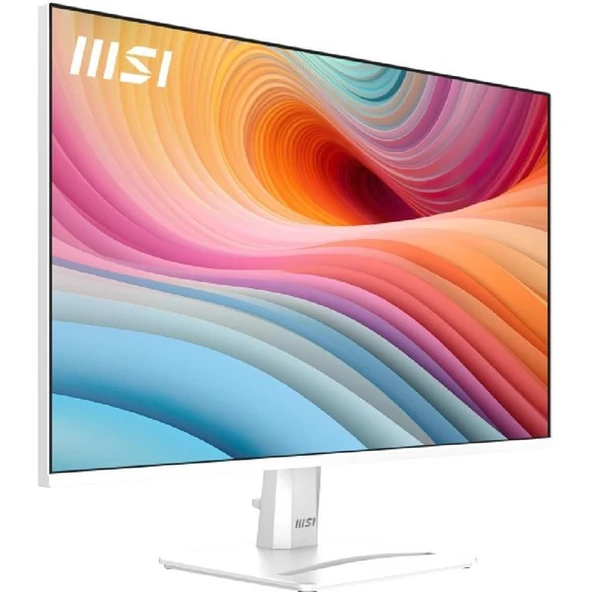 MSI 27" IPS PRO MP275W E2 1MS 120HZ HDMI EV OFİS TİPİ MONİTÖR BEYAZ ürün görseli 1