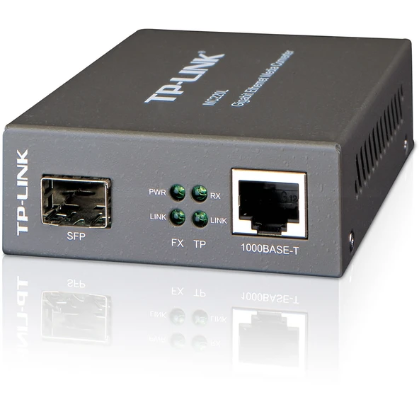 TP-LINK MC220L GIGABIT ETHERNET MEDYA DÖNÜŞTÜRÜCÜ ürün görseli 1