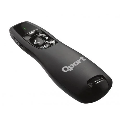 QPORT Q-SUN400 2.4 GHZ USB KIRMIZI LAZERLİ SUNUM KUMANDASI ürün görseli 1