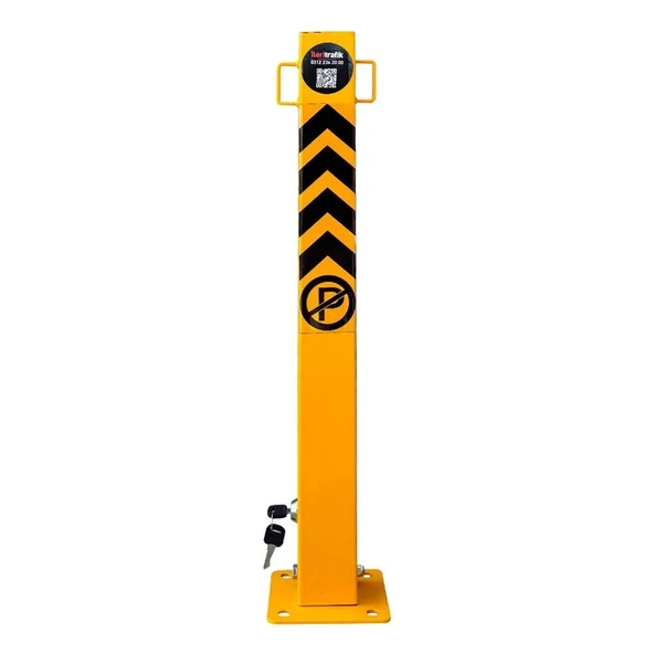 60 cm Kilitli Otopark Direği – Park Bariyeri ürün görseli 1