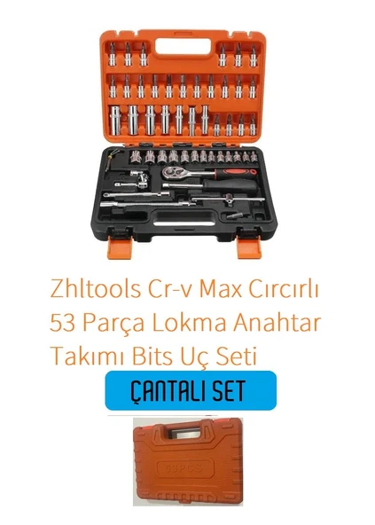 PTTAVM: Zhltools Cr-v Max Cırcırlı 53 Parça Lokma Anahtar Takımı