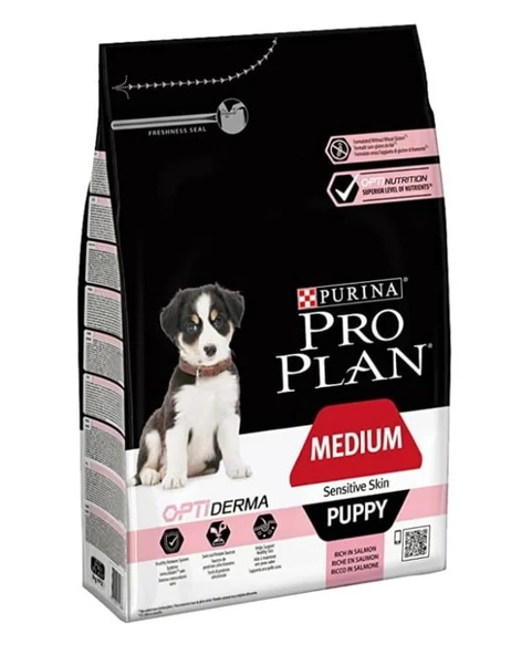 Pro Plan Medium Puppy Orta Irk Somonlu Yavru Köpek Maması 1 KG Açık Mama ürün görseli 1