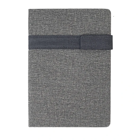 Noir & Ivory: Çizgili Termo Deri Not Defteri 14.5x21 cm, 224 Sayfa ürün görseli 1