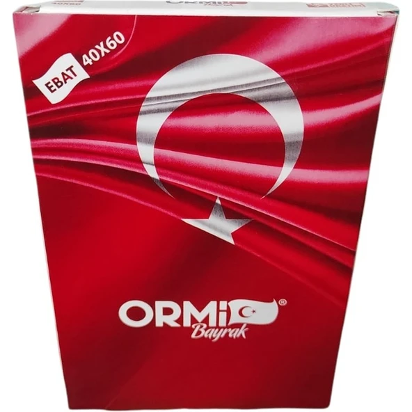 Ormi Türk Bayrağı 40 x 60 cm ürün görseli 1