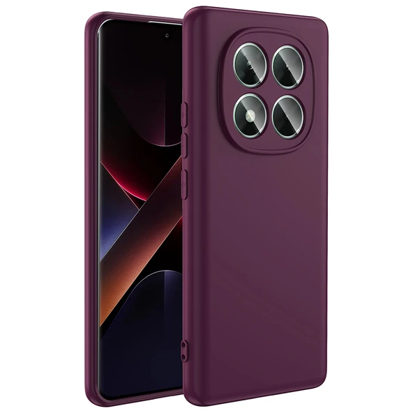 Zipax Xiaomi Poco X7 Kılıf Lansman İçi Kadife Azn-Mara ürün görseli 1