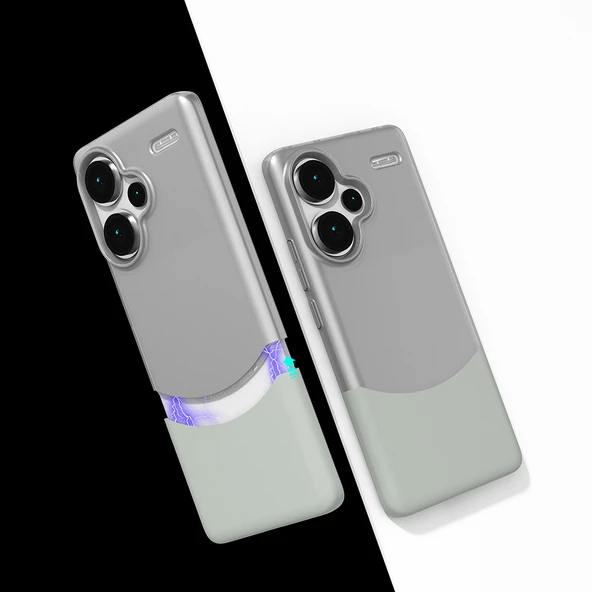 Zipax Xiaomi Redmi Note 13 Pro Plus 5G Kılıf Mıknatıslı Arka Kapak Zr-Duble ürün görseli 1