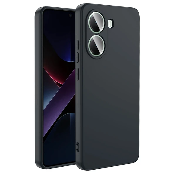 Zipax Xiaomi Poco X7 Pro Kılıf Lansman İçi Kadife Azn-Mara ürün görseli 1