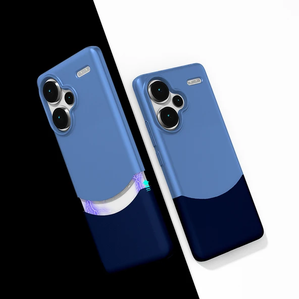 Zipax Xiaomi Redmi Note 13 Pro Plus 5G Kılıf Mıknatıslı Arka Kapak Zr-Duble ürün görseli 1