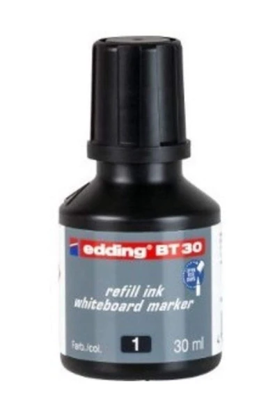 Edding Siyah Tahta Kalem Mürekkebi 30ML ürün görseli 1