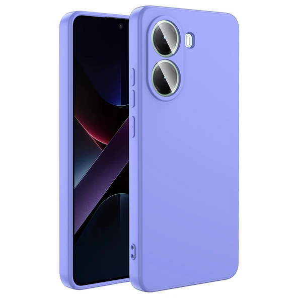 Zipax Xiaomi Poco X7 Pro Kılıf Lansman İçi Kadife Azn-Mara ürün görseli 1