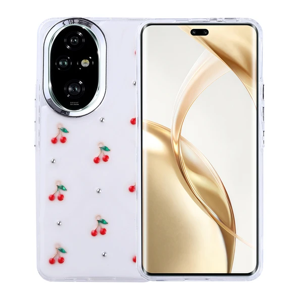 Zipax Honor 200 Pro Kılıf Airbag Tasarımlı Simli Zr-Kutup ürün görseli 1