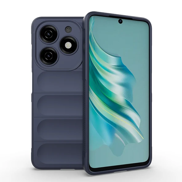 Zipax İnfinix Hot 40i Kılıf Kasisli Silikon ETNİK Azn-Optimum ürün görseli 1