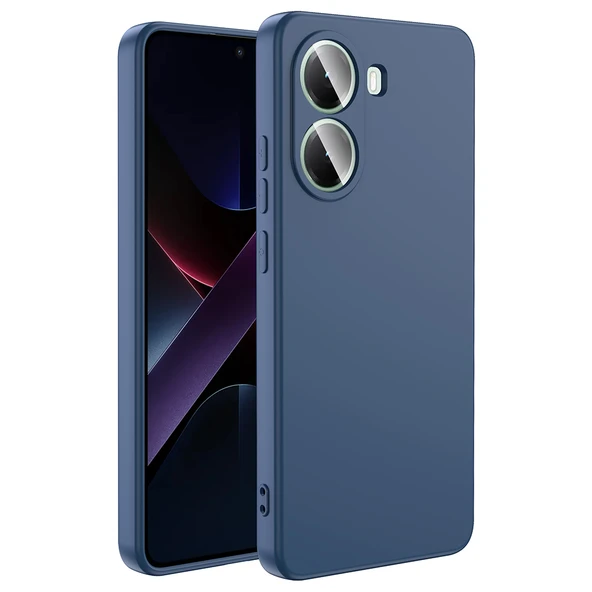 Zipax Xiaomi Poco X7 Pro Kılıf Lansman İçi Kadife Azn-Mara ürün görseli 1