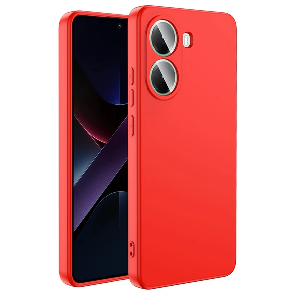 Zipax Xiaomi Poco X7 Pro Kılıf Lansman İçi Kadife Azn-Mara ürün görseli 1