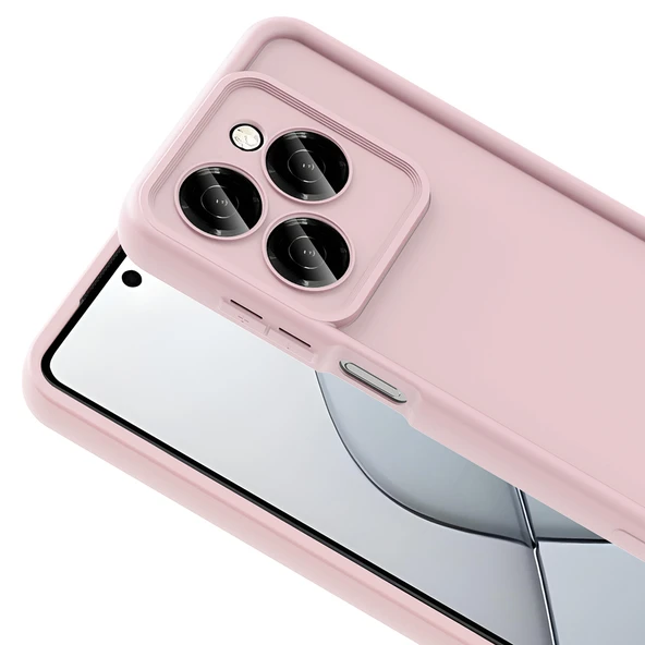 Zipax Tecno Spark 20C Kılıf Silikon Kapak Zr-Ananas ürün görseli 1