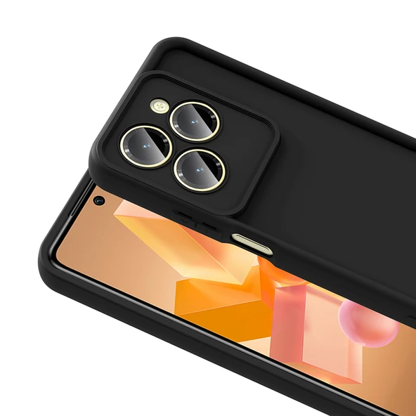 Zipax İnfinix Hot 40 Kılıf Silikon Kapak Zr-Ananas ürün görseli 1