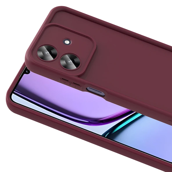 Zipax Realme Note 60 Kılıf Silikon Kapak Zr-Ananas ürün görseli 1