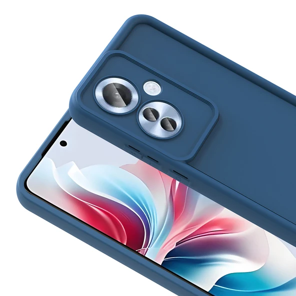 Zipax Oppo Reno 11F Kılıf Silikon Kapak Zr-Ananas ürün görseli 1