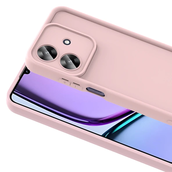 Zipax Realme Note 60 Kılıf Silikon Kapak Zr-Ananas ürün görseli 1
