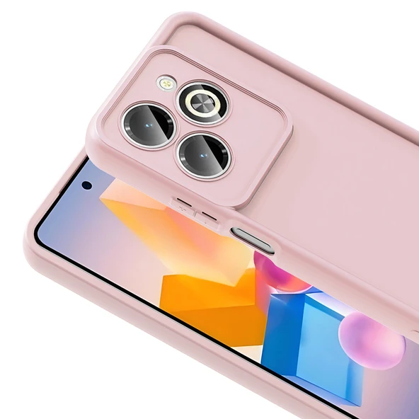 Zipax İnfinix Hot 40İ Kılıf Silikon Kapak Zr-Ananas ürün görseli 1