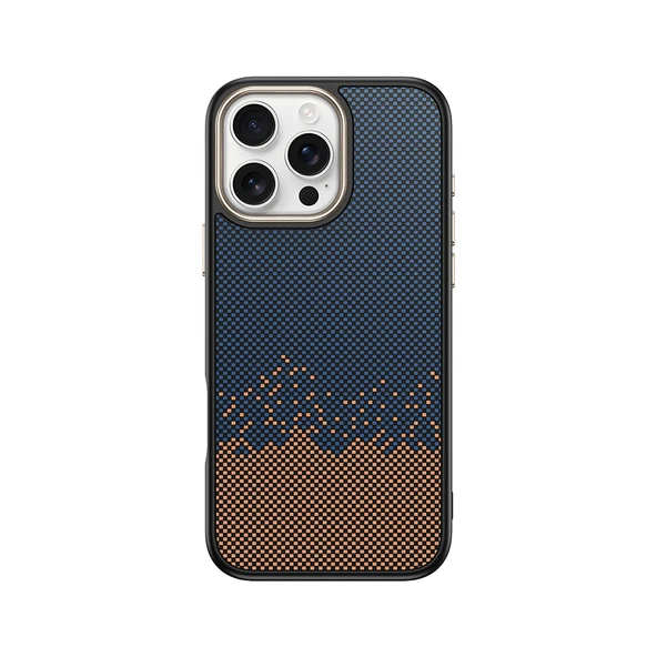 Zipax Apple iPhone 14 Pro Kılıf Magesafe Şarj Özellikli Karbon Fiber Görünümlü Zr-Antina ürün görseli 1