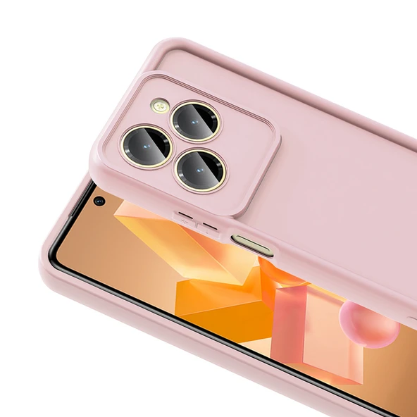 Zipax İnfinix Hot 40 Kılıf Silikon Kapak Zr-Ananas ürün görseli 1