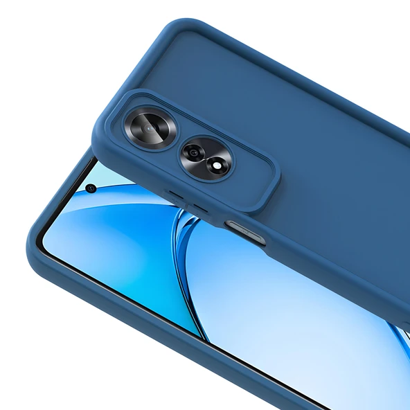 Zipax Oppo A60 Kılıf Silikon Kapak Zr-Ananas ürün görseli 1