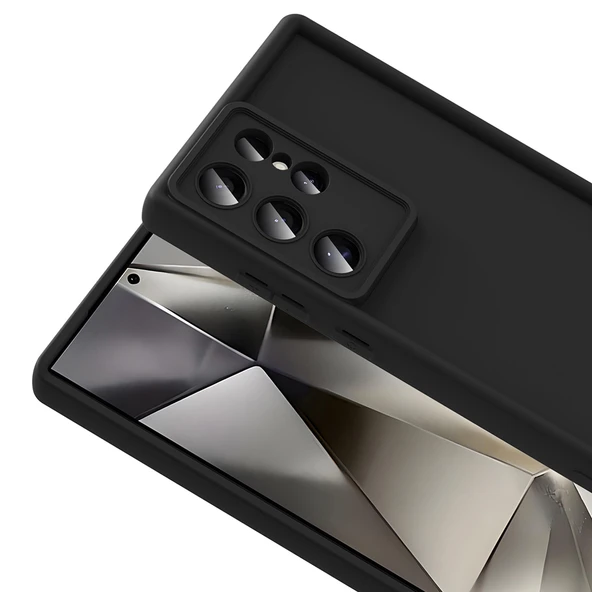 Zipax Samsung Galaxy S25 Ultra Kılıf Silikon Kapak Zr-Ananas ürün görseli 1