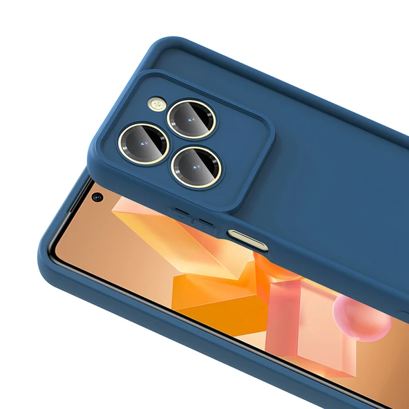 Zipax İnfinix Hot 40 Pro Kılıf Silikon Kapak Zr-Ananas ürün görseli 1