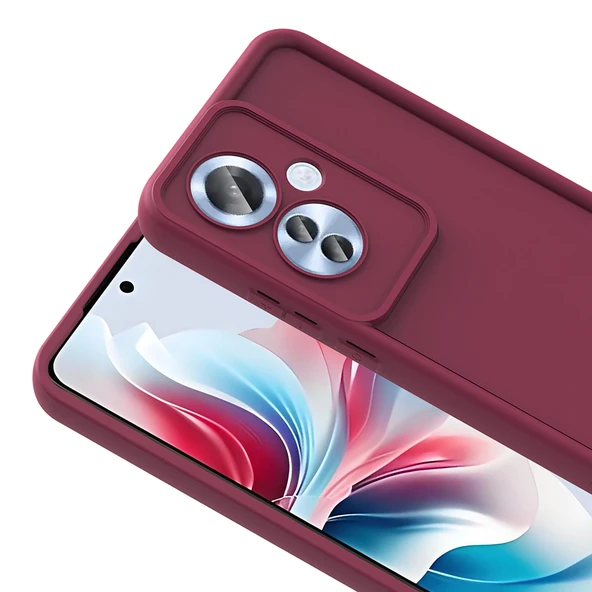 Zipax Oppo Reno 11F Kılıf Silikon Kapak Zr-Ananas ürün görseli 1
