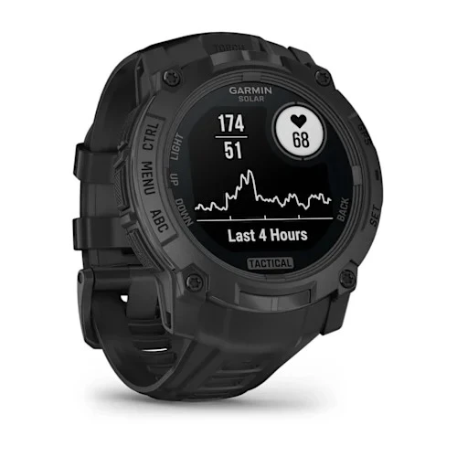 Garmin Instinct 3 – 45 mm Solar Tactical Edition Siyah - Resim 3