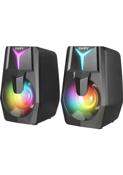 SNOPY USB GAMİNG SPEAKER - Resim 2