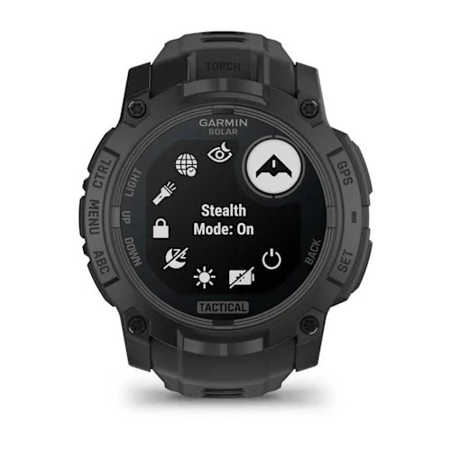 Garmin Instinct 3 – 45 mm Solar Tactical Edition Siyah - Resim 4