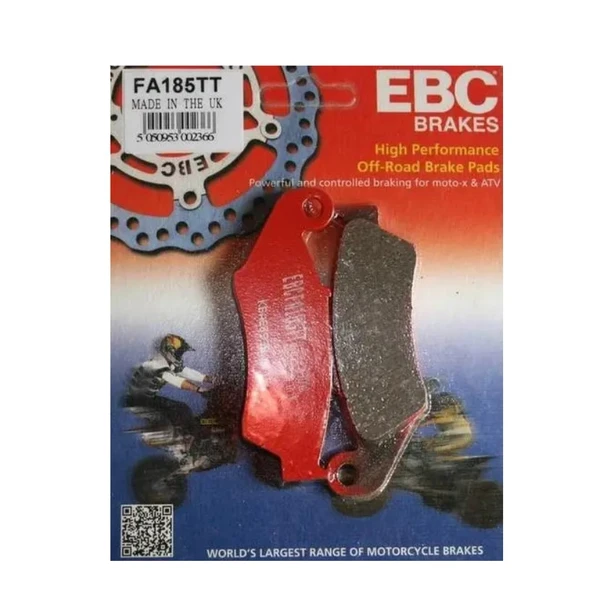 Suzukı Rmz 450 Ebc Cross Yarı Sinter Arka Fren Balata ürün görseli 1