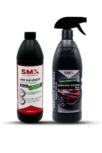 SMX Seramik Katkılı Hızlı Ve Pratik Cila / Ağır Yağ Sökücü ürün görseli 1
