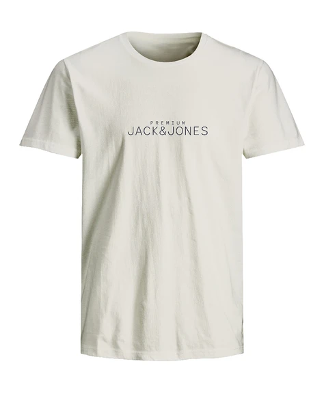 JACK JONES Yazı Baskılı Premium Tişört 12282251 ürün görseli 1