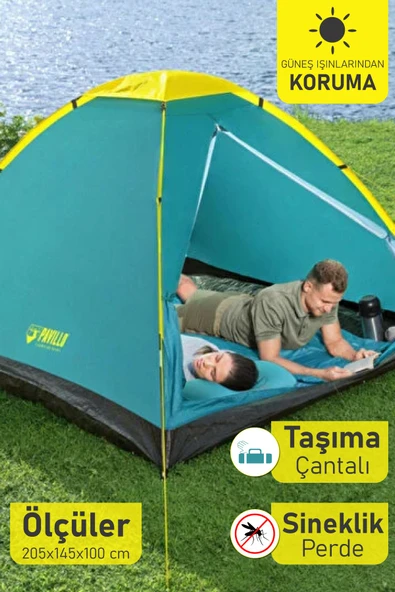 Bestway 2 Kişilik Kamp Çadırı 68084 - Resim 8