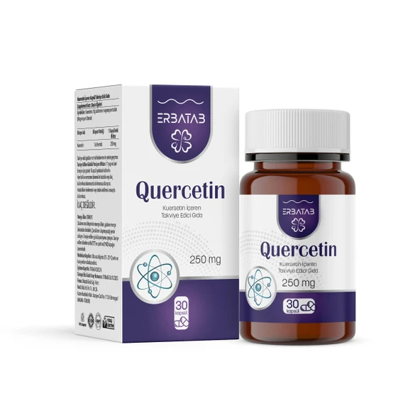 Erbatab Quercetin 30 Kapsül ürün görseli 1
